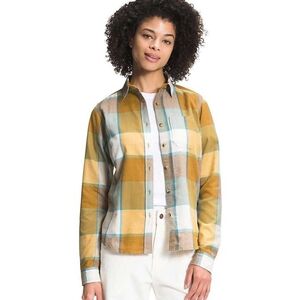 The North Face Womens Berkeley Long Sleeve Girlfriend Shirt Size XL